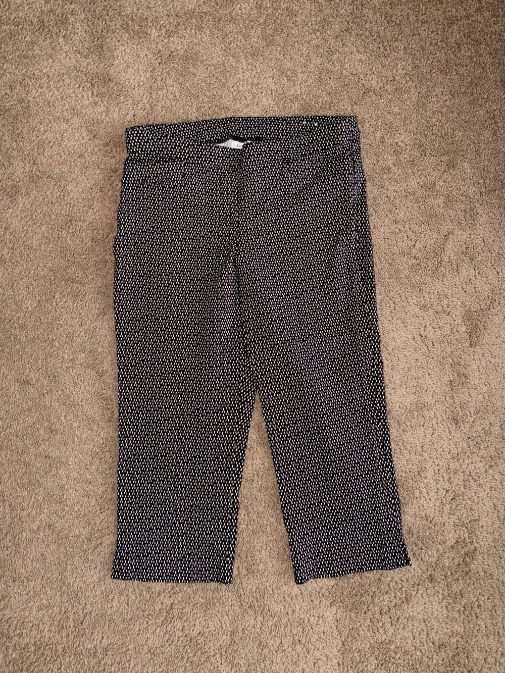Studio Works Black & White Patterned Capris